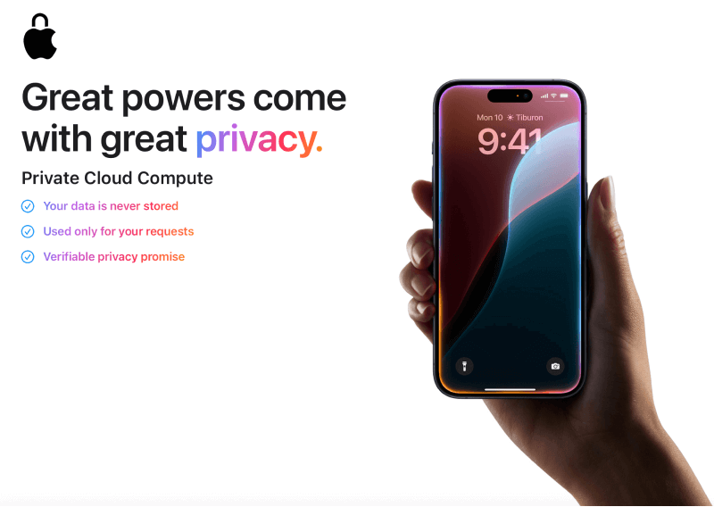 Apple Intelligence的隐私